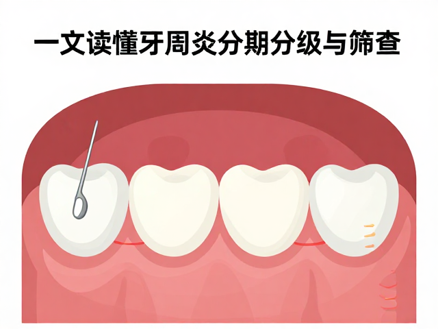 牙周炎分期与分级的临床定义