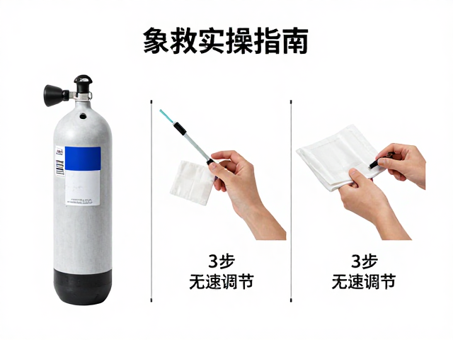 氧气瓶连接与流速调节的三步实操法