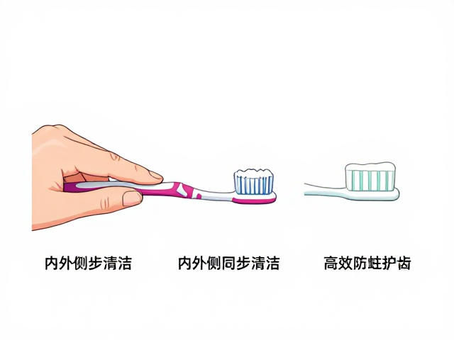 巴氏刷牙法详解,含氟牙膏,内外侧同步清洁,高效防蛀护齿指南