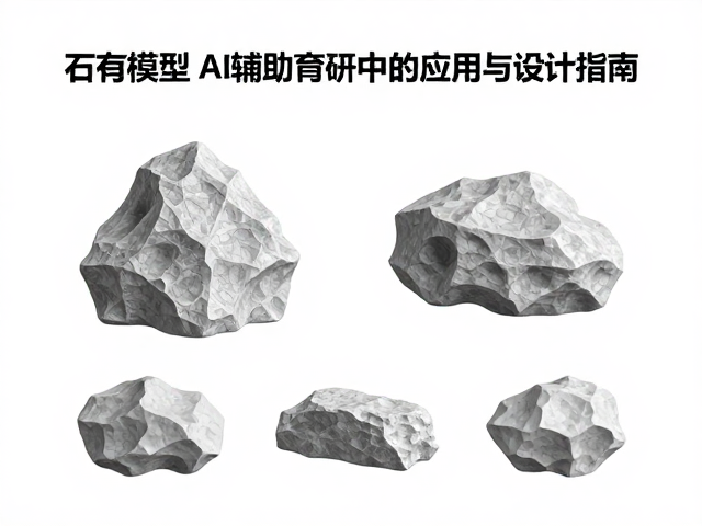 高精度石有模型的构建流程与设计规范