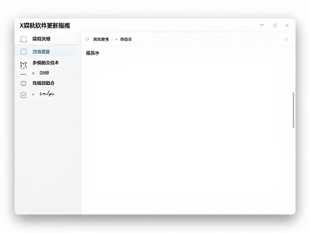 软件更新的操作流程与注意事项