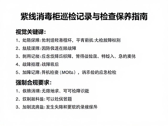 常见故障识别与应急处理措施