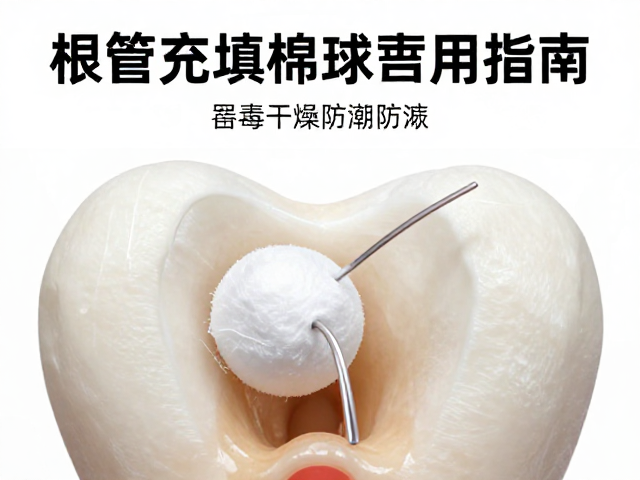 根管充填前消毒棉球使用指南,如何确保器械干燥防潮防感染