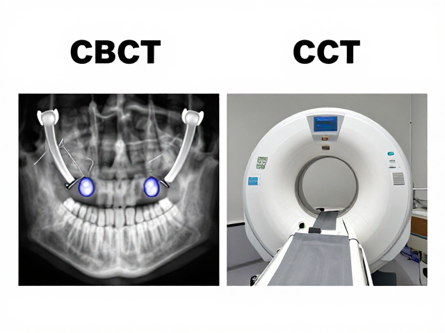 CBCT与CT的核心成像原理差异