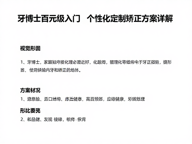 数字化方案中的个性化要素解析
