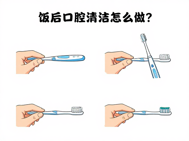 巴氏刷牙法的标准动作拆解