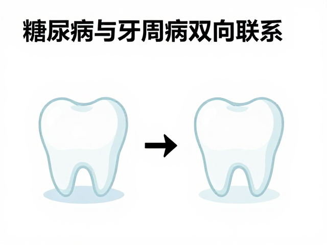 糖尿病与牙周病双向联系,掌握巴氏刷牙法,科学预防牙周病