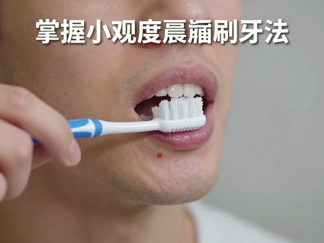 小幅度震颤刷牙法的核心原理
