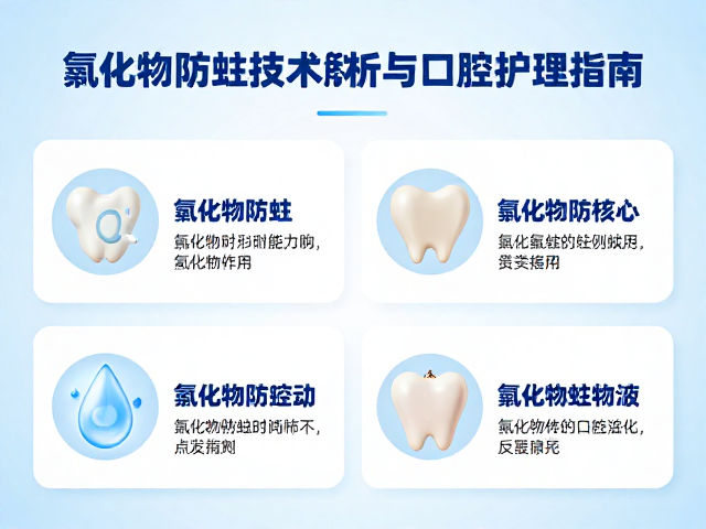 氟化物防蛀的核心作用机制