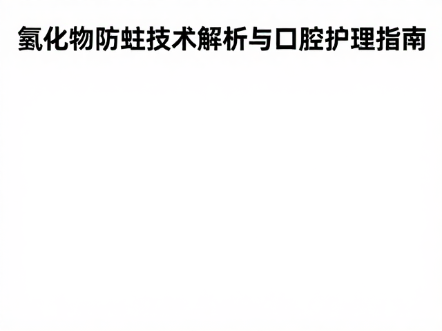 日常口腔护理指南与习惯养成