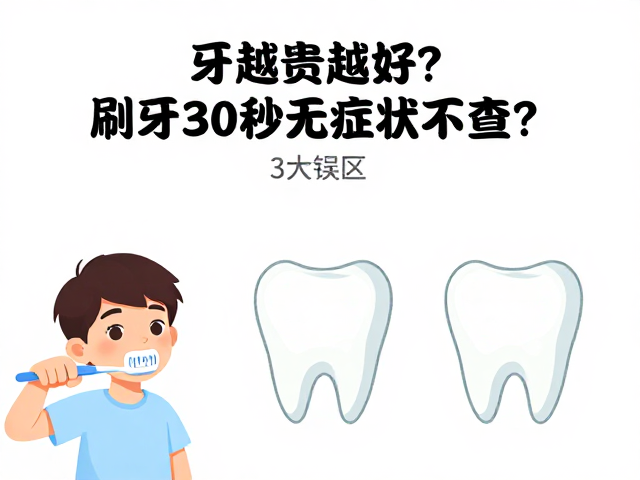 刷牙方式与频率的误区:过度清洁与清洁不足的双重陷阱