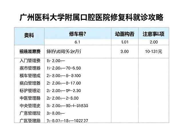 费用构成与注意事项