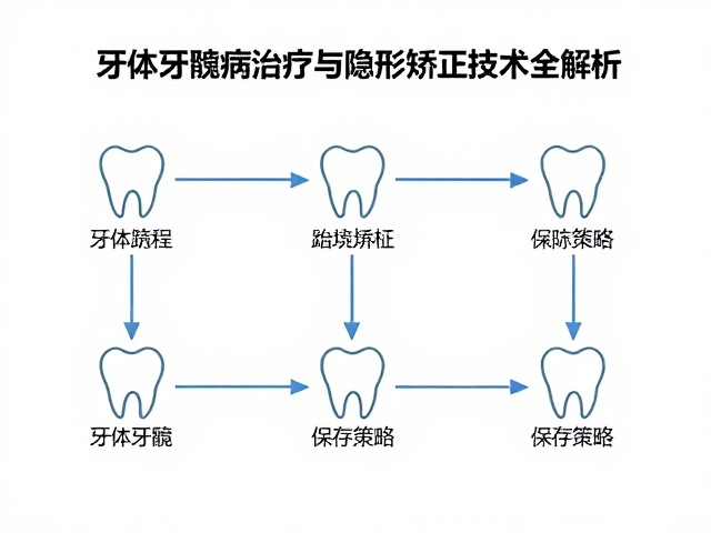 美容牙科诊所,牙体牙髓病治疗与隐形矫正技术全解析