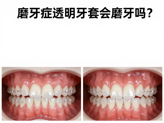 磨牙症做透明牙套会磨牙吗？固定矫正位置对比分析