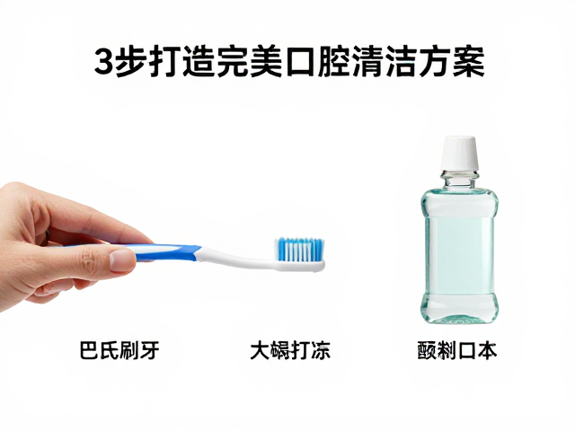 三步协同构建日常口腔护理闭环