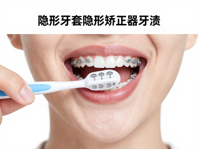 针对隐形矫正者的分步清洁流程
