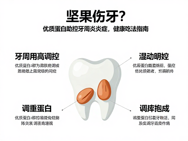 优质蛋白对牙周炎症的生理调控机制