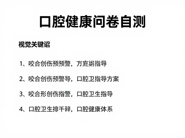 定期复查与专业干预:构建长期口腔健康体系
