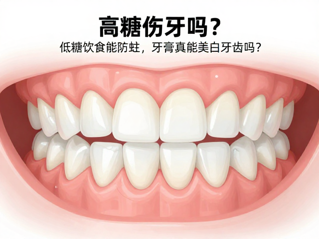 高糖饮食对牙齿的具体影响机制