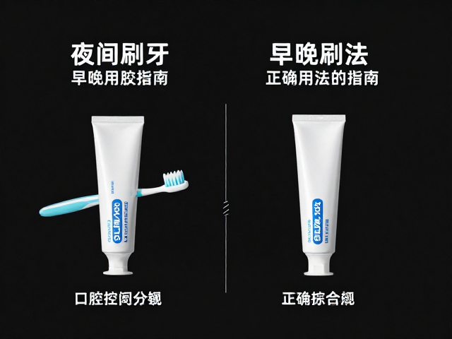 早晚刷牙在口腔护理中的不同侧重