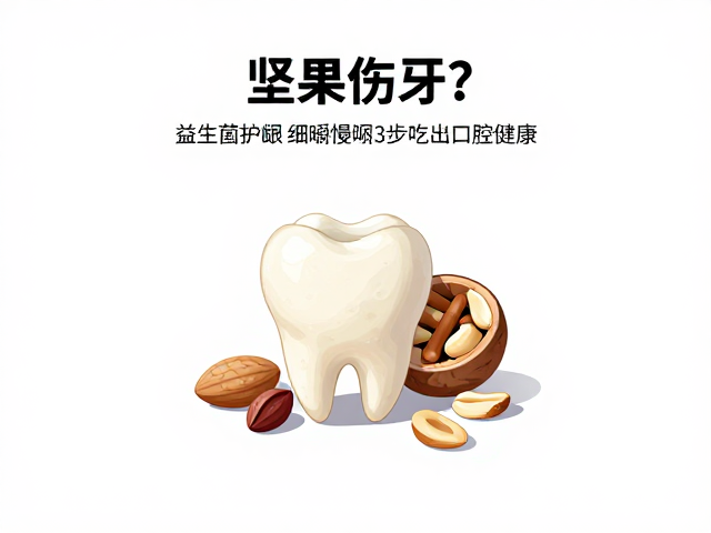 坚果对牙齿的物理损伤机制与风险