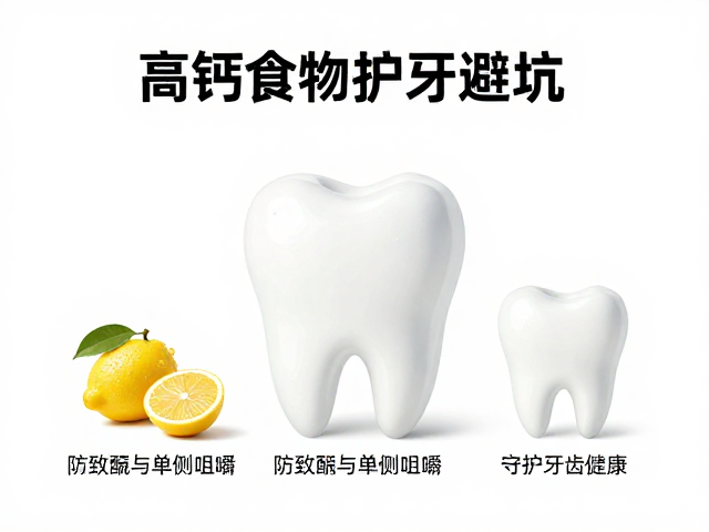 高钙摄入的科学选择与牙齿坚固机制