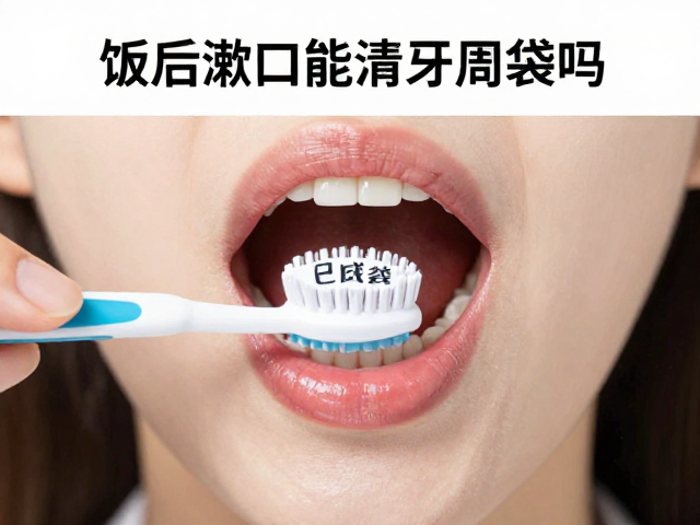 牙周袋清洁的专业医疗干预路径