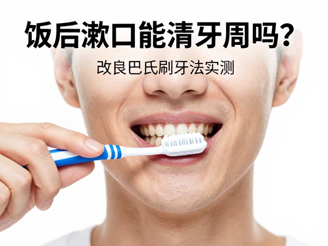 改良巴氏刷牙法的操作细节与实测反馈