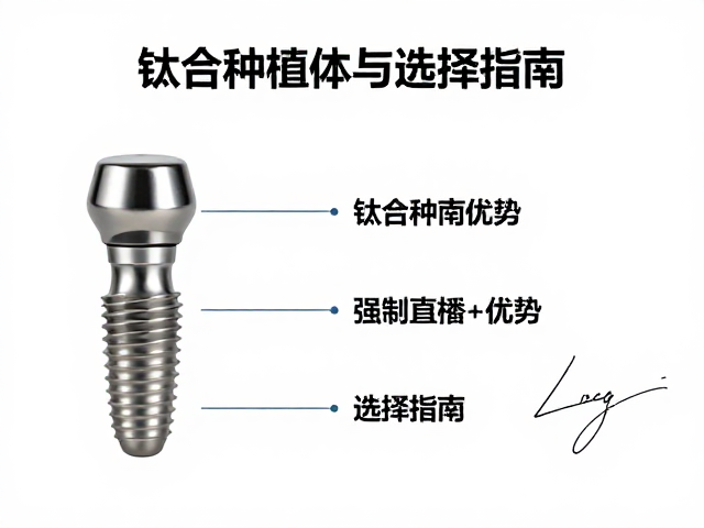 钛合金种植体的核心优势解析