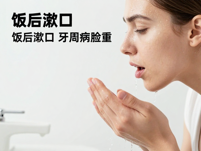 饭后漱口的即时防护机制与长期收益