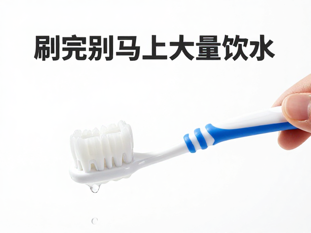 刷后大量饮水对口腔微环境的潜在影响