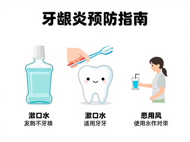 牙龈炎预防指南:漱口水使用技巧