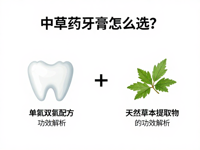 中草药牙膏怎么选？单氟双氟配方与天然草本提取物的功效解析