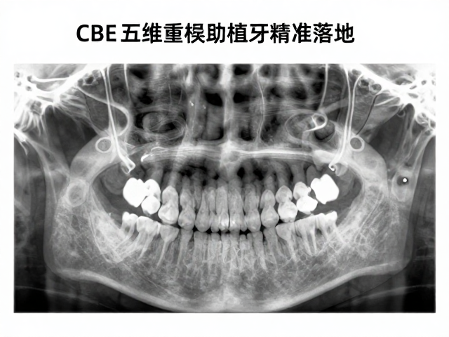 1-3年矫正案例，CBCT三维重建助种植牙精准落地