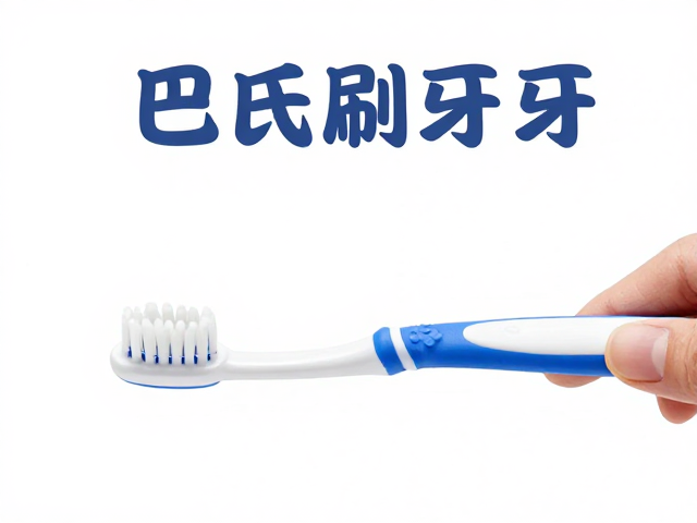巴氏刷牙法,单刷头,计时器,3步刷出洁净好牙