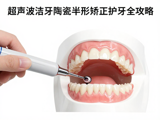 超声波洁牙与陶瓷半隐形矫正,定期洗牙护牙全攻略