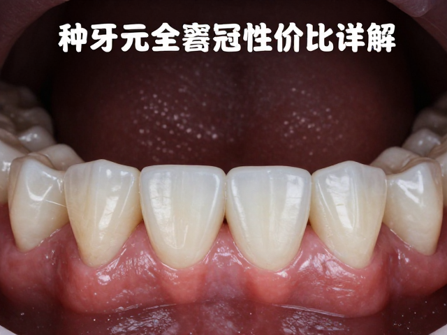 种牙后做复合树脂还是全瓷冠?数千元全瓷冠性价比详解