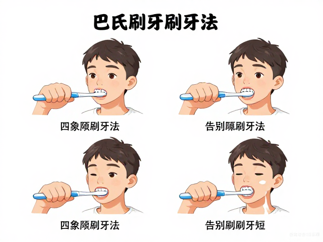 巴氏刷牙法的核心时间标准