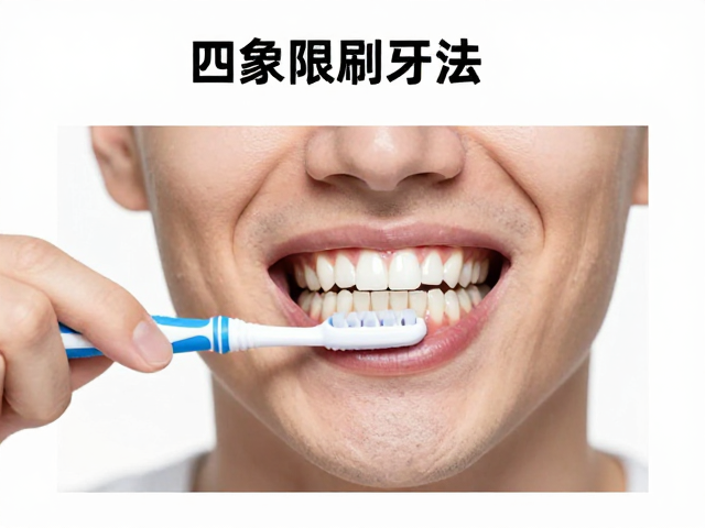 牙齿内外面与咬合面的针对性清洁