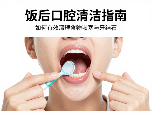 饭后口腔清洁指南，如何有效清理食物嵌塞与牙结石