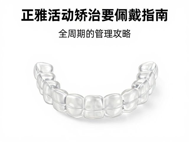 正雅活动矫治器与保持器佩戴指南,全周期口腔管理攻略