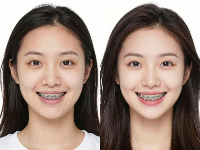 矫正后期效果与冷光美白的协同作用