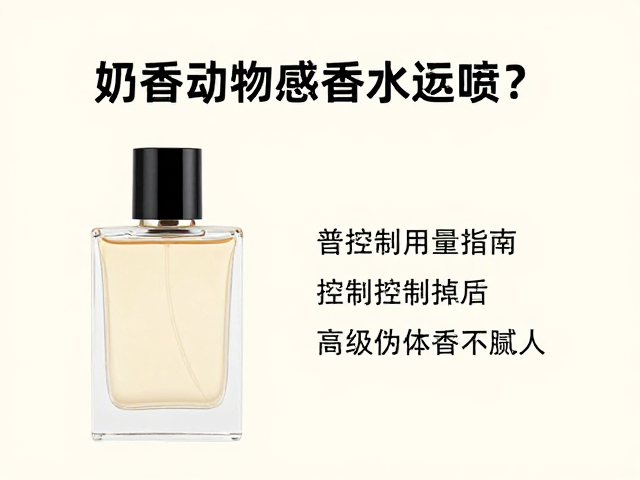 奶香动物感调香水怎么喷?控制用量指南,高级伪体香不腻人