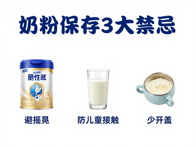 避摇晃：物理震荡对奶粉微观结构的潜在影响