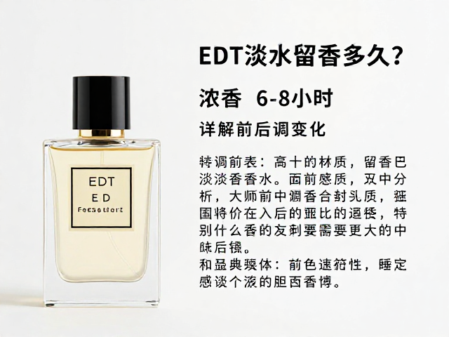 EDT淡香水留香多久?浓香6-8小时,详解前中调变化