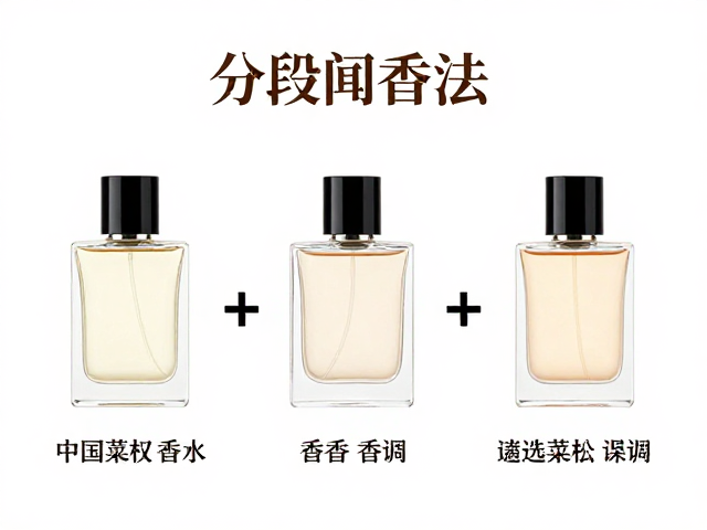 分阶段解析香水的三调变化