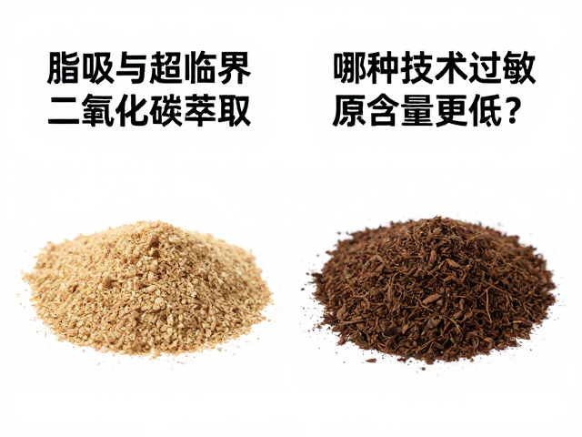 目标成分的选择性与过敏原去除