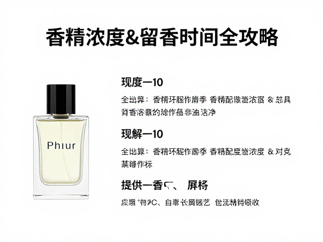 香精浓度与留香时间全攻略：科学配比下的持久秘密