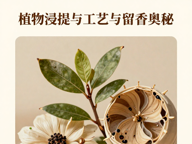 天然香氛的感官科学与微观结构分析