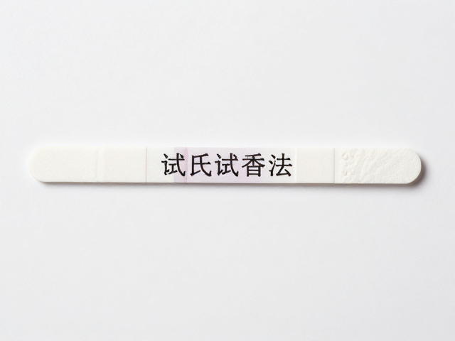 试纸试香法的科学原理与操作规范